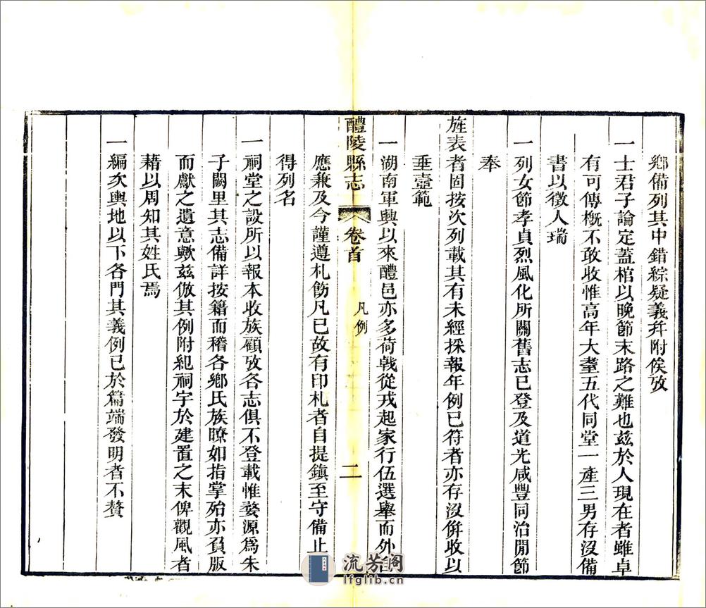 醴陵县志（同治） - 第10页预览图