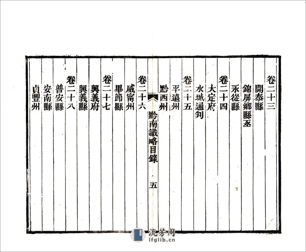 黔南识略（乾隆） - 第13页预览图