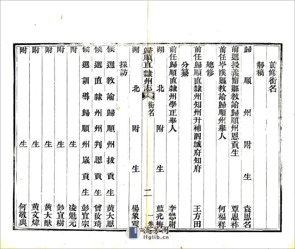 归顺直隶州志（光绪） - 第6页预览图