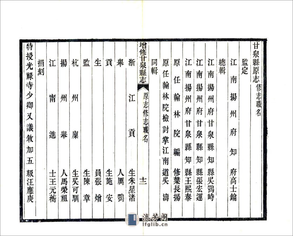 増修甘泉县志（光绪） - 第14页预览图