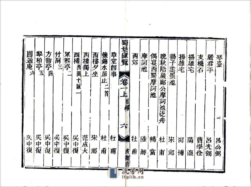 蜀景汇览（光绪） - 第20页预览图