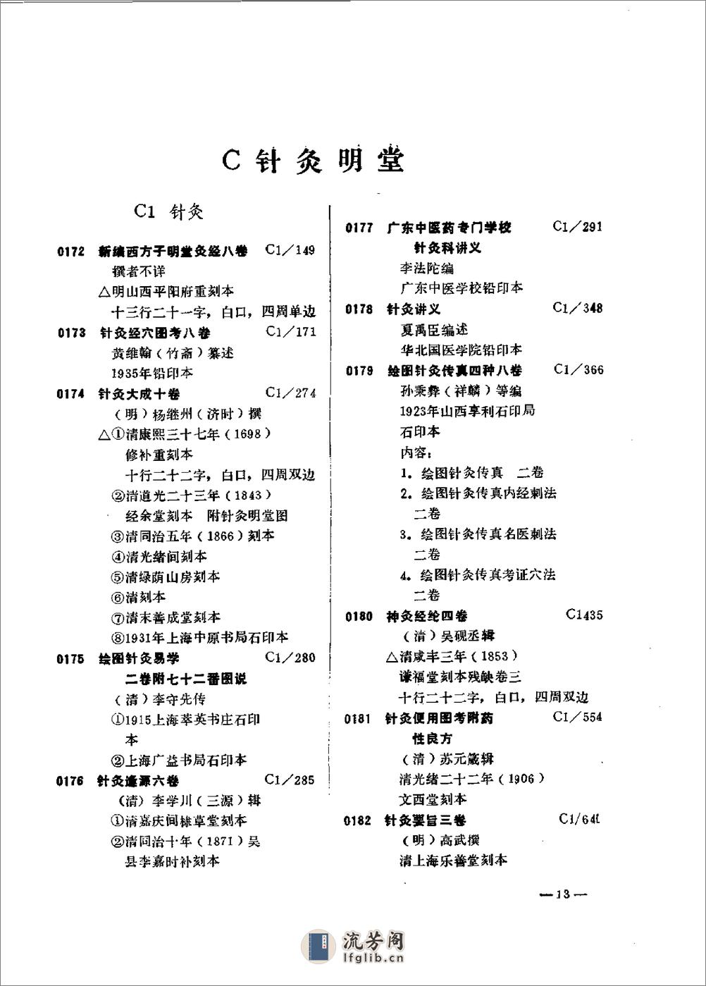 北京中医学院中医线状书目 - 第20页预览图