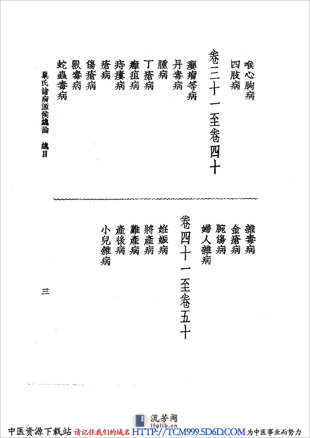中国医学大成.41.巢氏诸病源候总论 - 第17页预览图