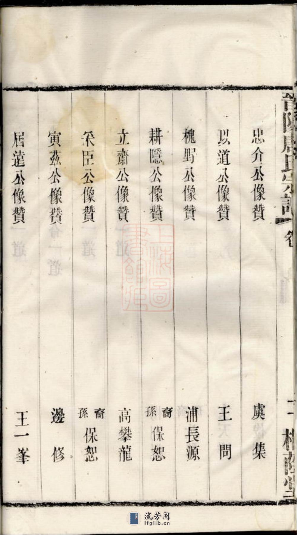 晋阳唐氏宗谱：二十一卷：[无锡] - 第16页预览图