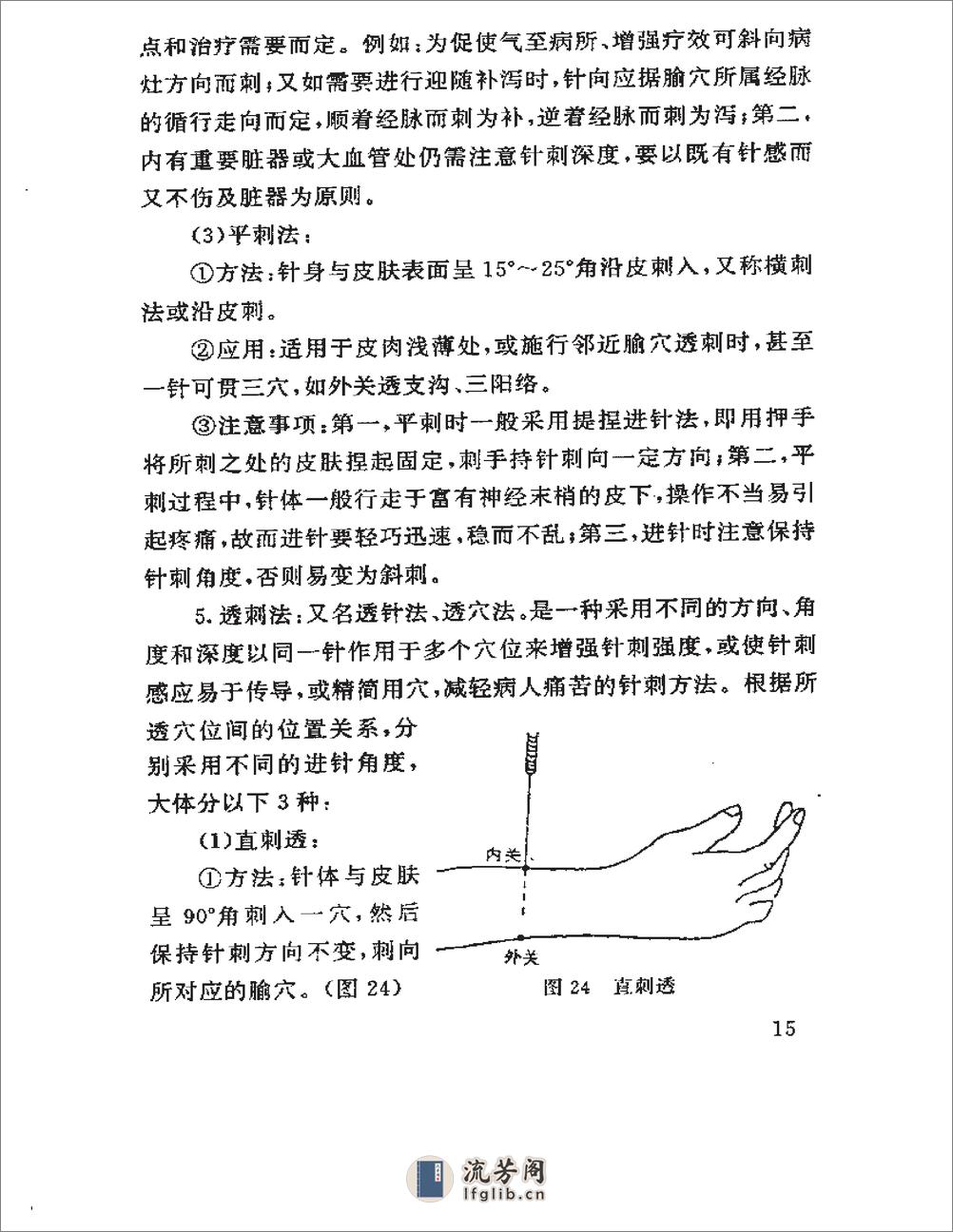 刺灸手法图解 - 第17页预览图