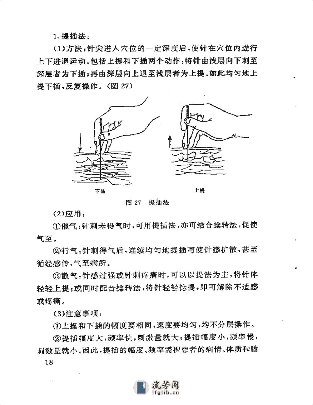 刺灸手法图解 - 第20页预览图