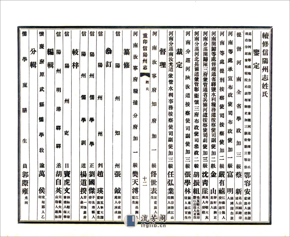 重印信阳州志（乾隆民国铅印本） - 第14页预览图