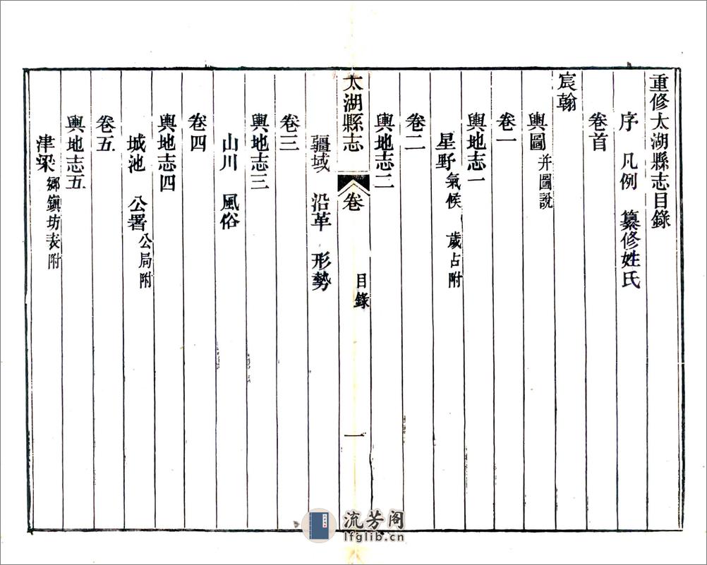 太湖县志（道光） - 第17页预览图