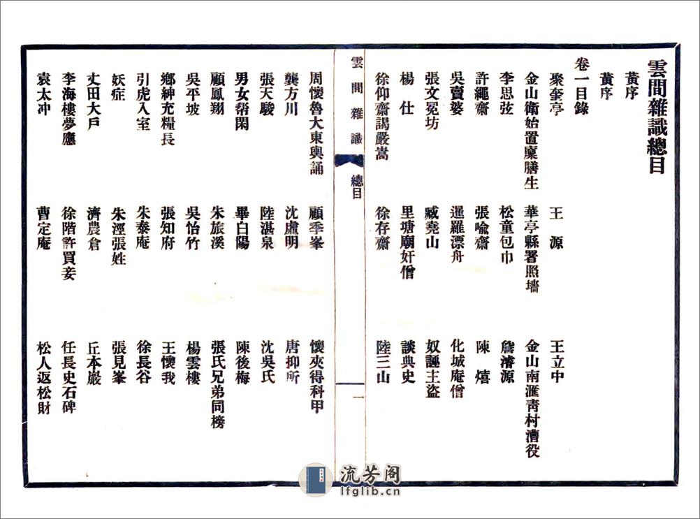 云间杂识（民国） - 第8页预览图