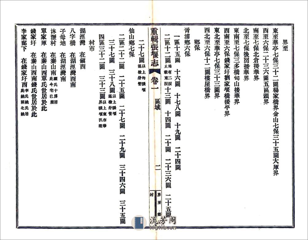 重辑张堰志（民国） - 第13页预览图