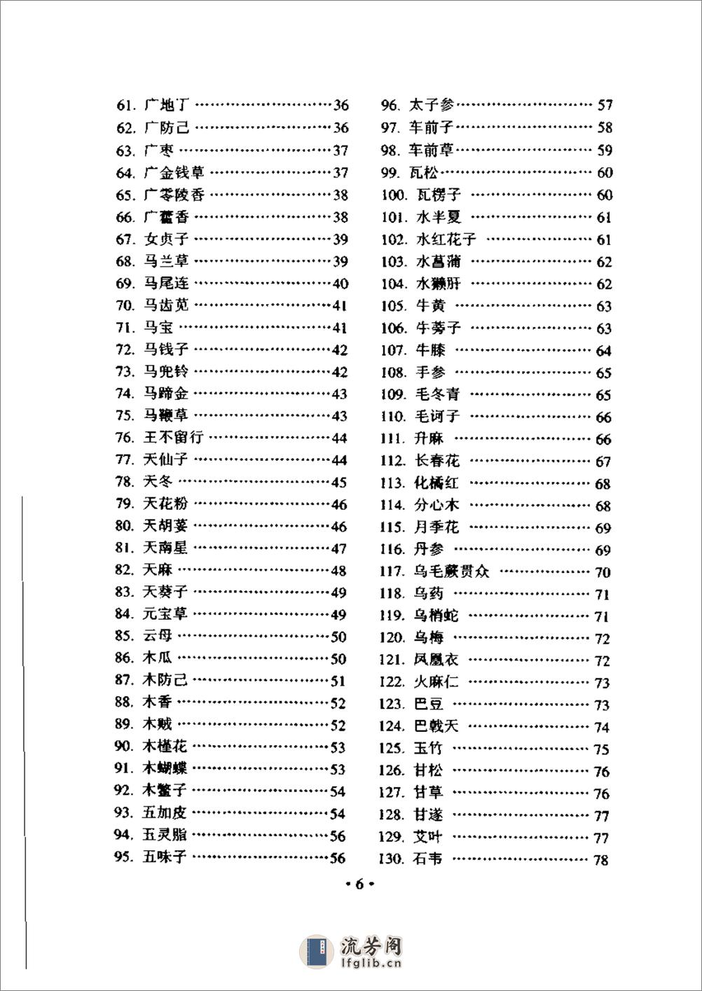 常用中药名与别名手册 - 第10页预览图