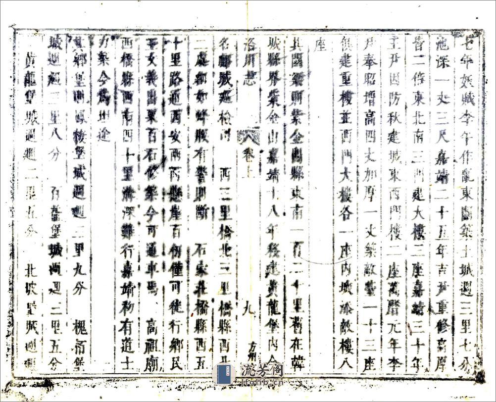 洛川志（顺治） - 第18页预览图