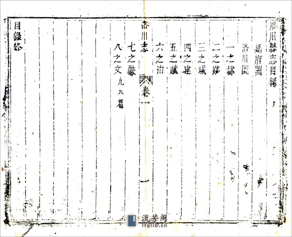 洛川志（顺治） - 第9页预览图