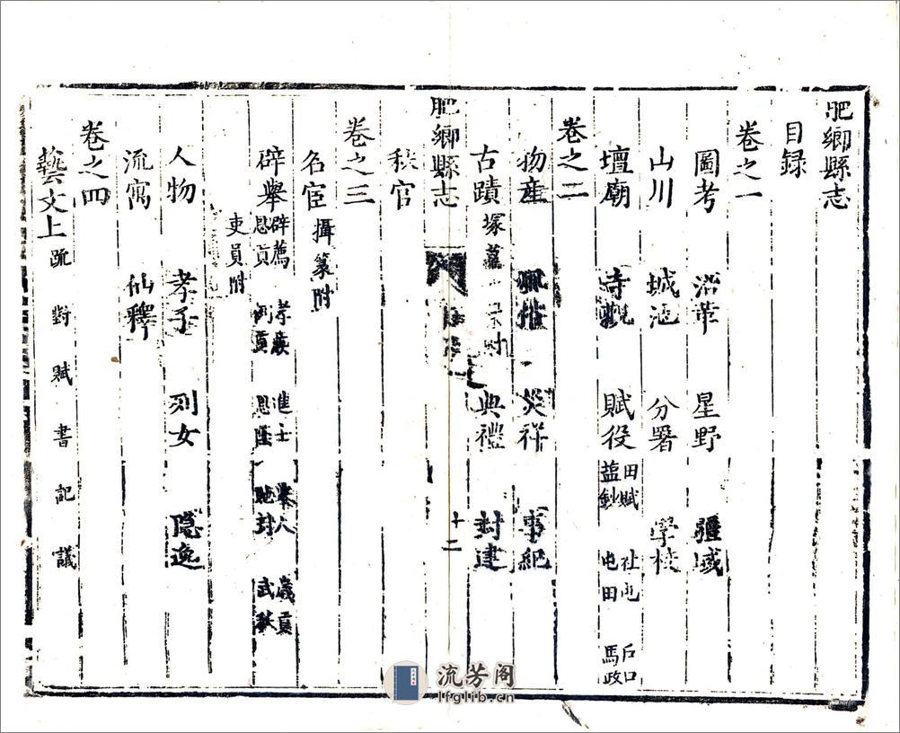 肥乡县志（雍正） - 第17页预览图