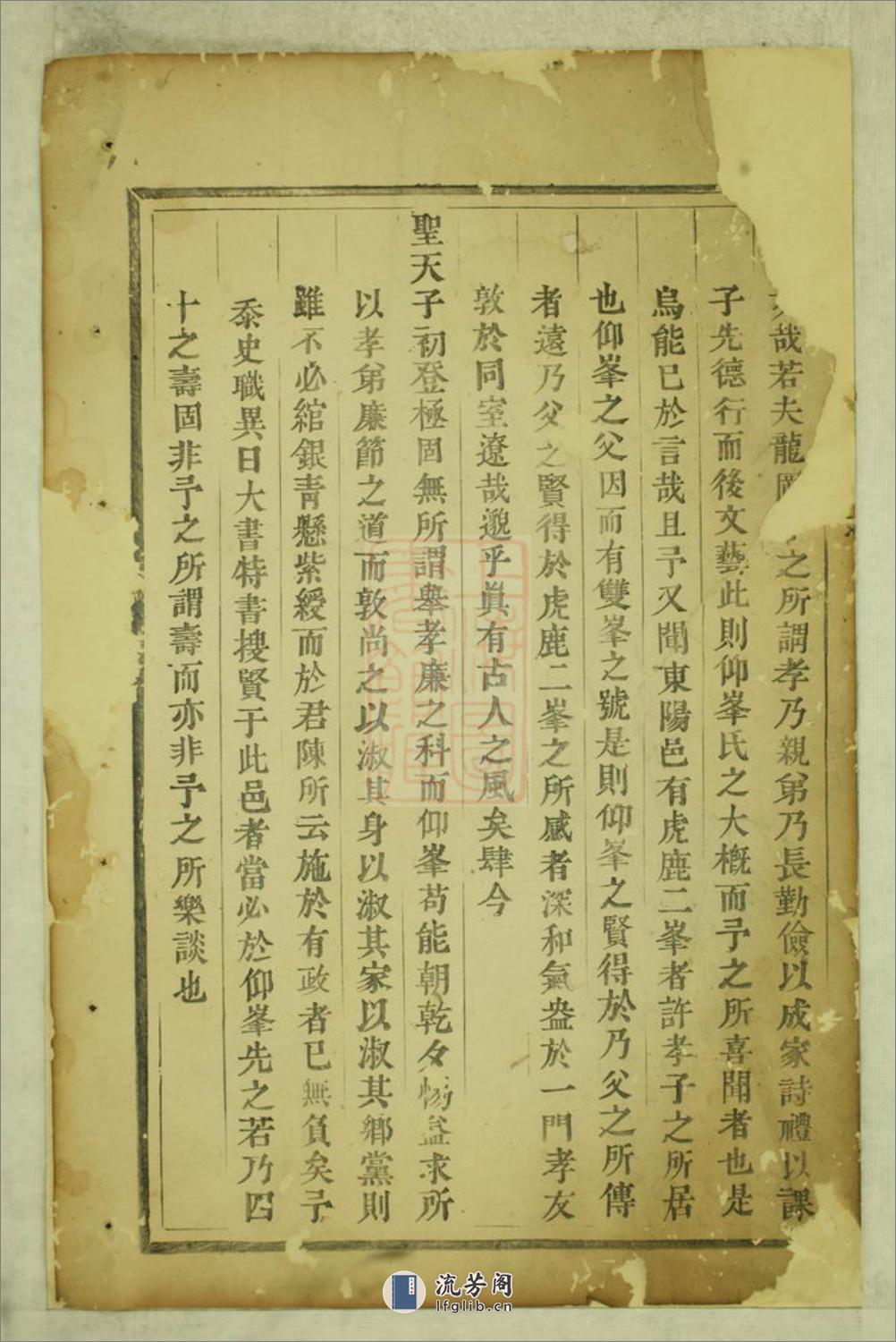 鹿峰蔡氏宗谱：不分卷：[东阳] - 第11页预览图