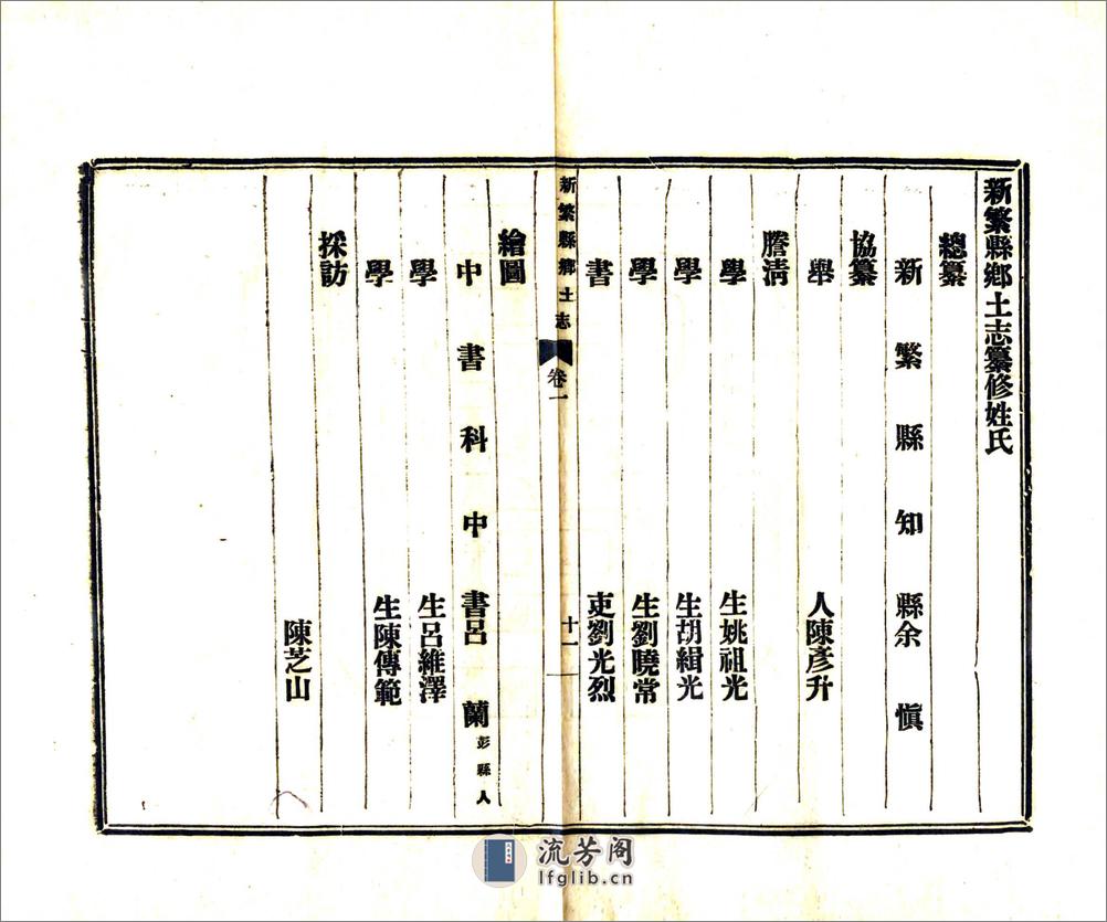 新繁县乡土志（光绪） - 第14页预览图