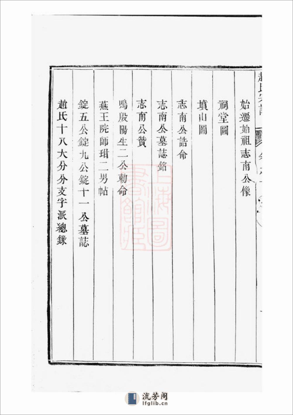 大港赵氏裕昌分宗谱：六卷：[丹徒] - 第14页预览图