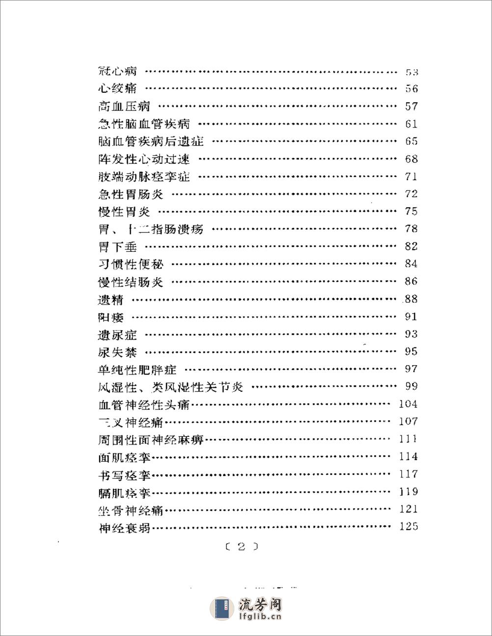 种常见病穴法秘验 - 第2页预览图