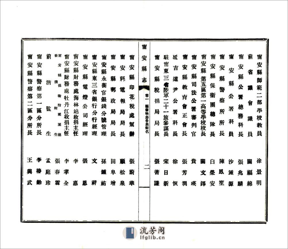 宁安县志（民国） - 第14页预览图