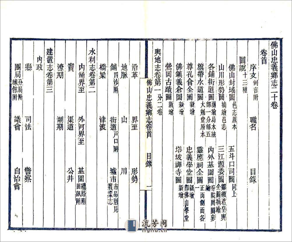 佛山忠义乡志（民国） - 第14页预览图