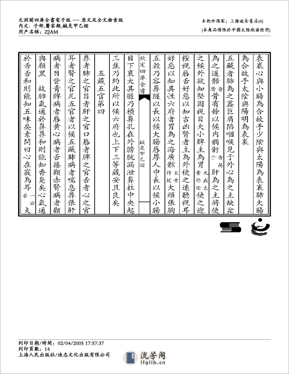 针灸甲乙经 - 第14页预览图