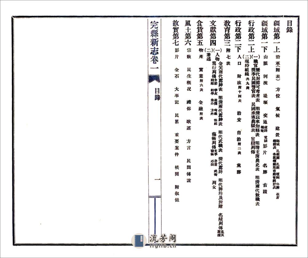 完县新志（民国） - 第17页预览图