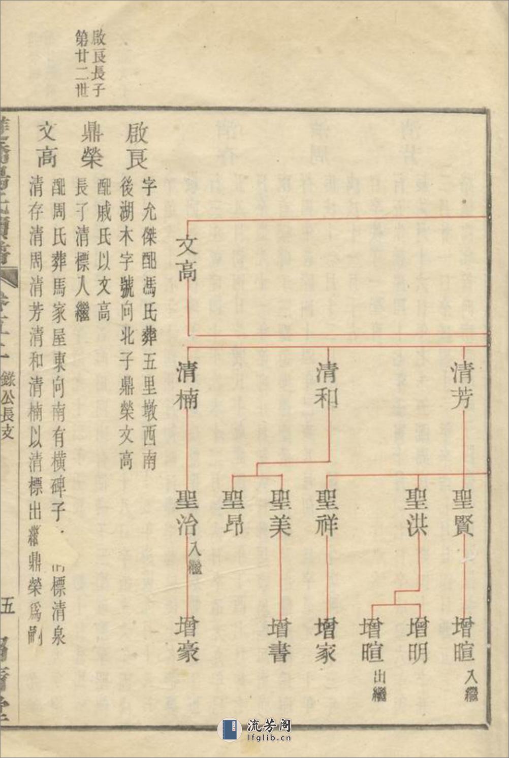 馀姚双桥杨氏甲子谱 - 第11页预览图