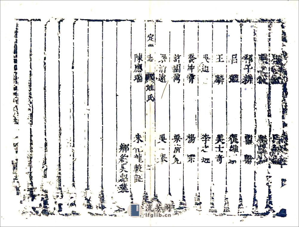 真定县志（顺治） - 第3页预览图