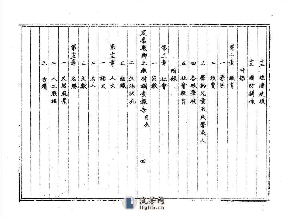 定番县乡土教材调查报告（民国） - 第10页预览图