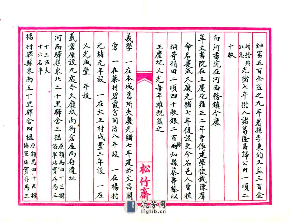 武清志括（清抄本） - 第13页预览图