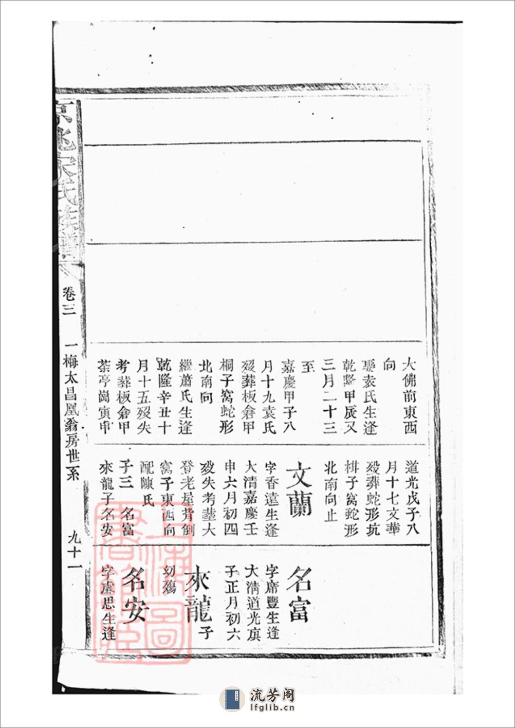 京兆宋氏族谱：三十五卷 - 第9页预览图