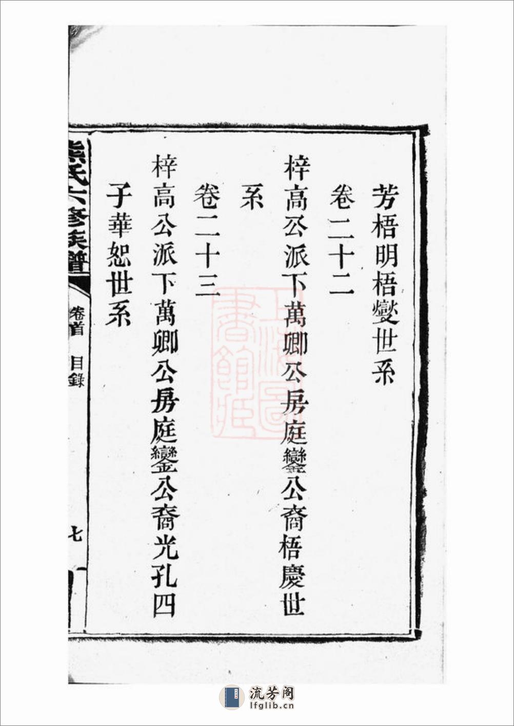 熊氏六修支谱：二十四卷，首三卷：[长沙] - 第15页预览图