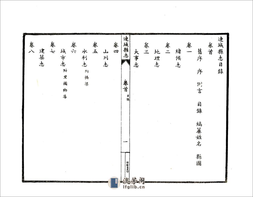 连城县志（民国） - 第17页预览图