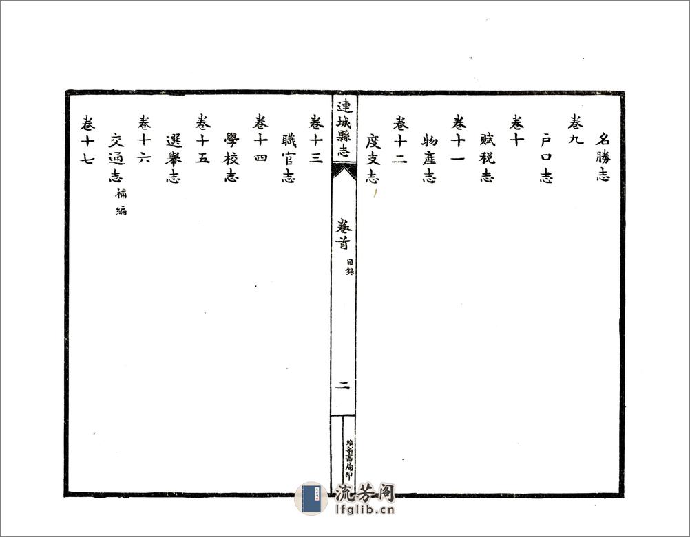 连城县志（民国） - 第18页预览图