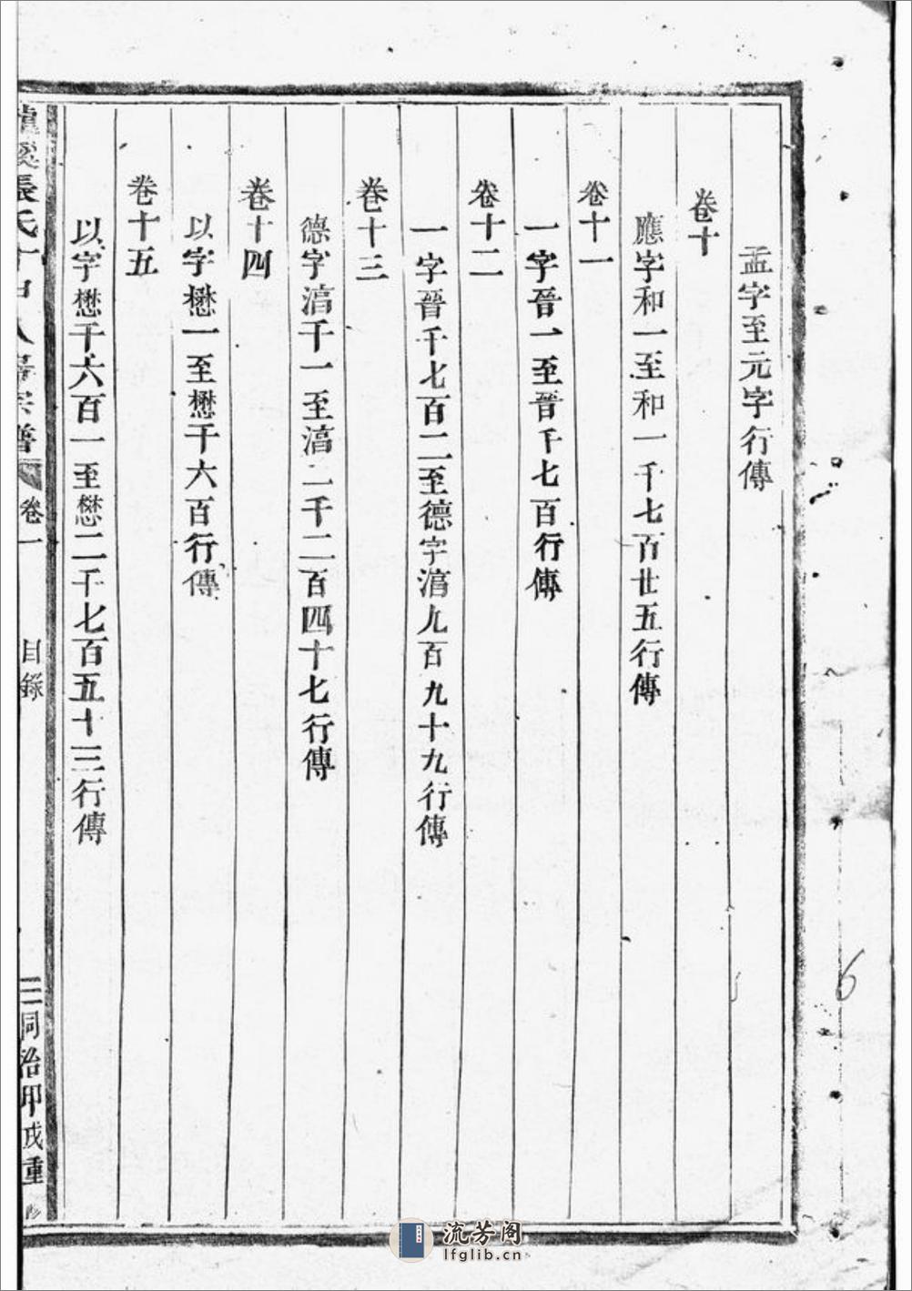 龙溪张氏十甲人房宗谱：二十五卷：[浦江] - 第12页预览图
