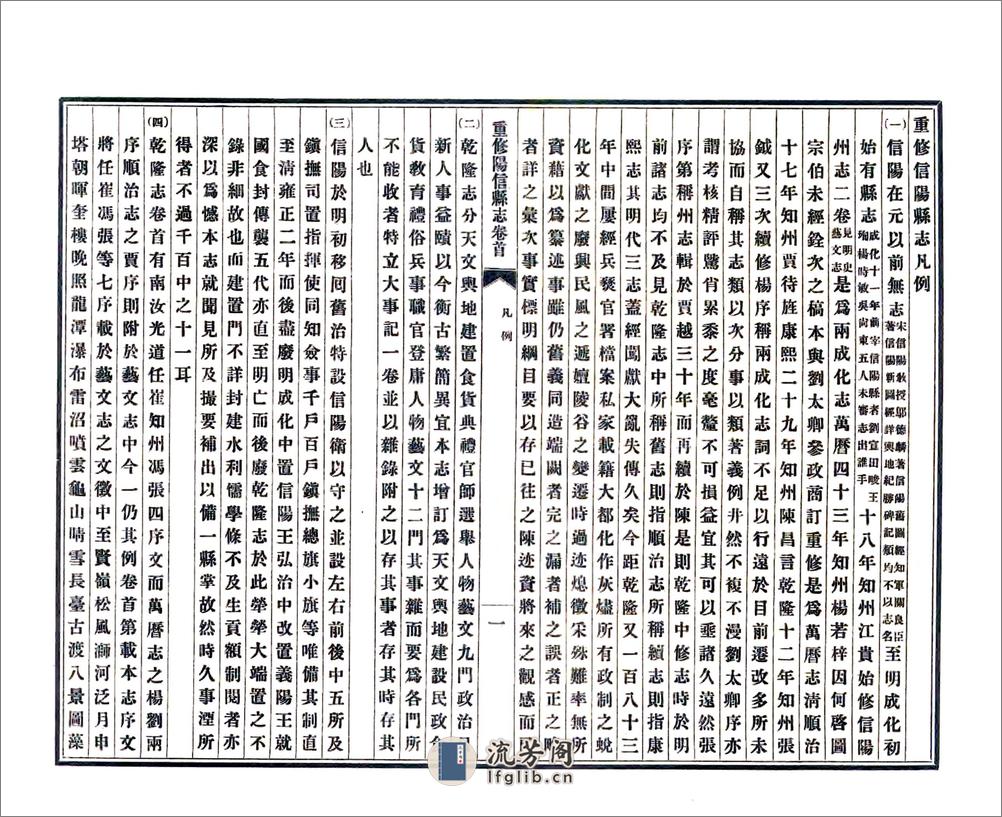 重修信阳县志（民国） - 第12页预览图