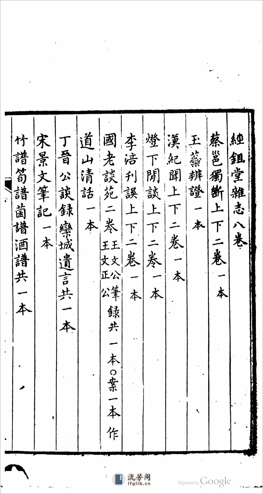 季滄葦藏書目 - 第15页预览图