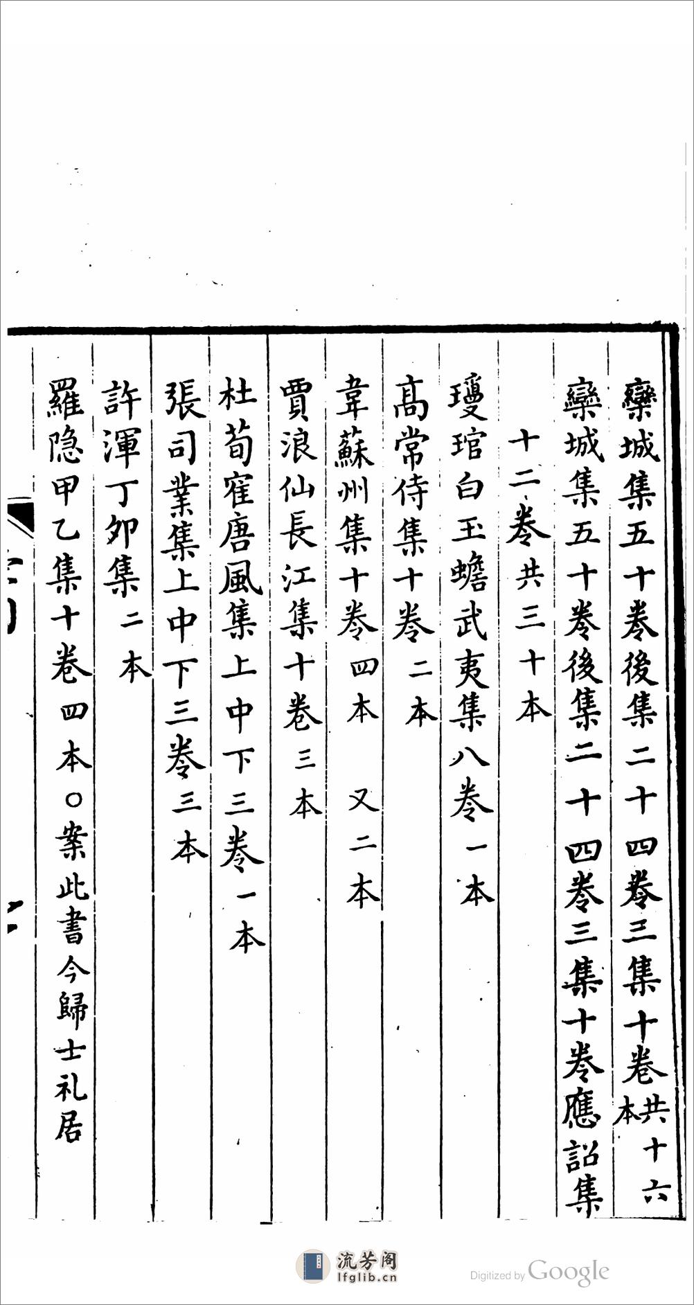 季滄葦藏書目 - 第19页预览图