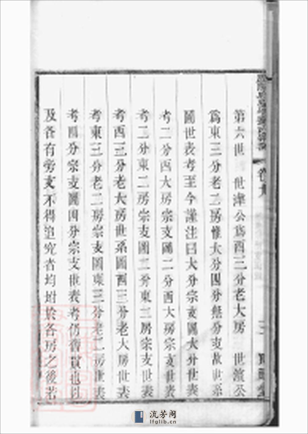 毗陵戚墅堰刘氏增修宗谱：十六卷，首一卷 - 第18页预览图