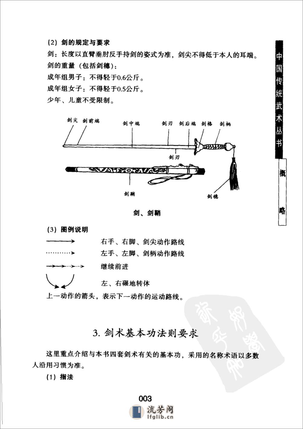 《中国传统武术丛书·卷五·四套剑术》洪述顺 - 第10页预览图