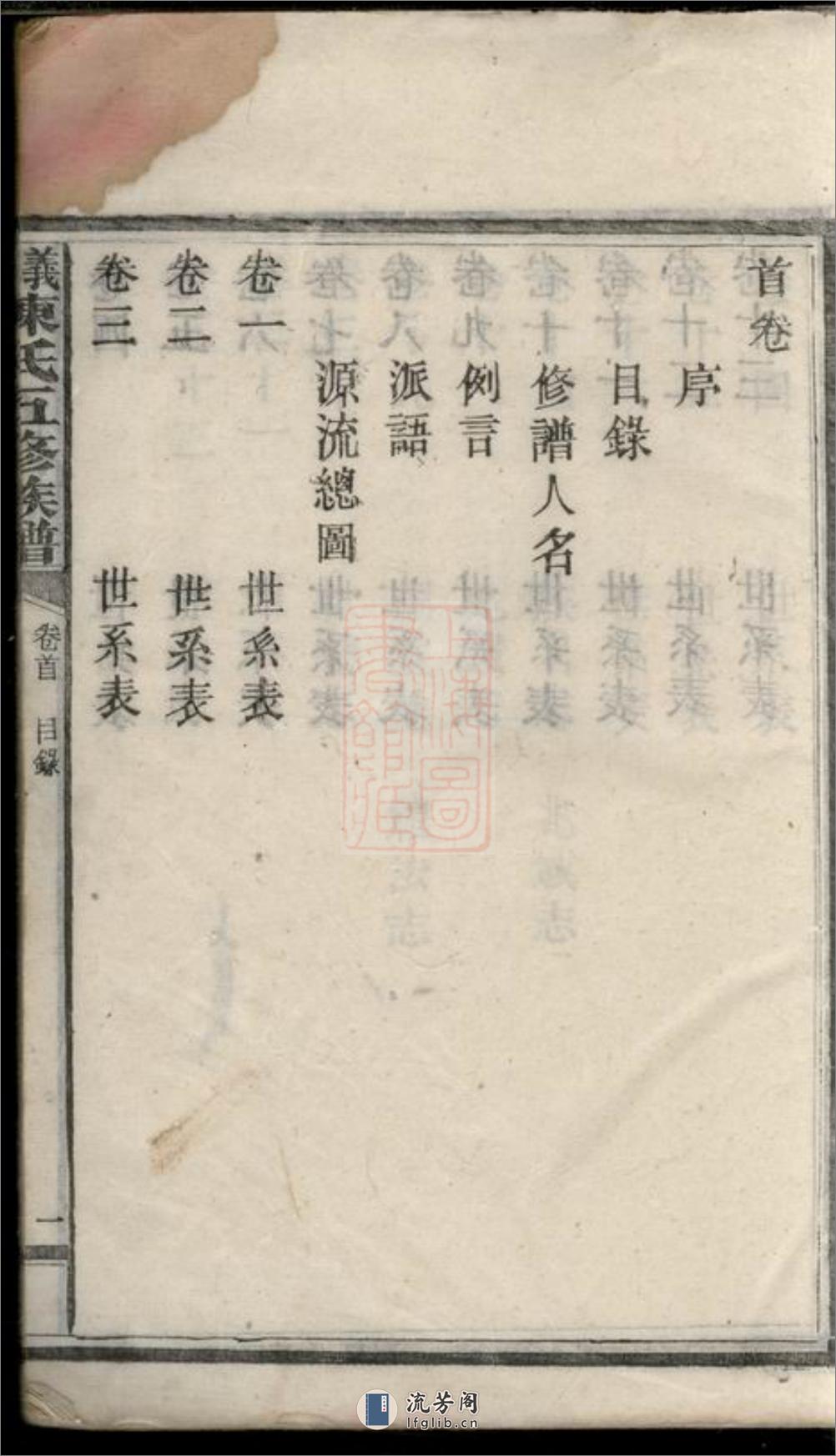 义门陈氏五修族谱：二十二卷，首一卷：[湖南] - 第9页预览图