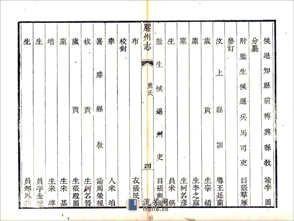 重修胶州志（道光） - 第15页预览图