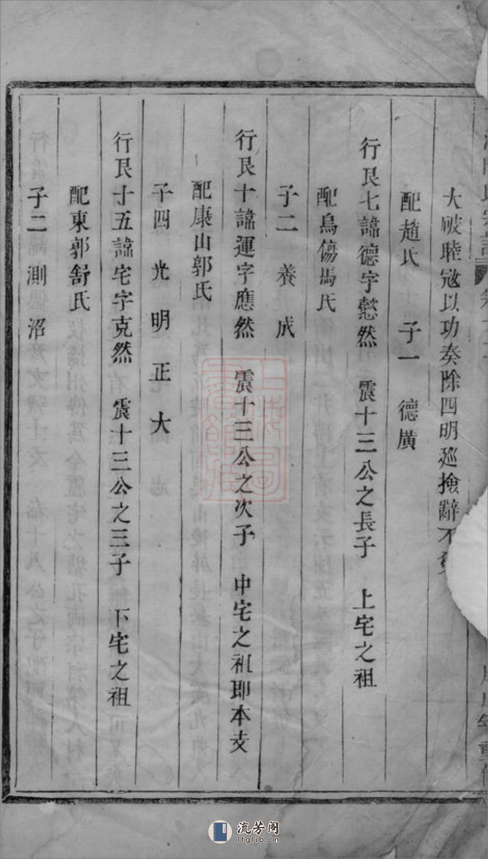 东阳黄沙陈氏宗谱 - 第13页预览图