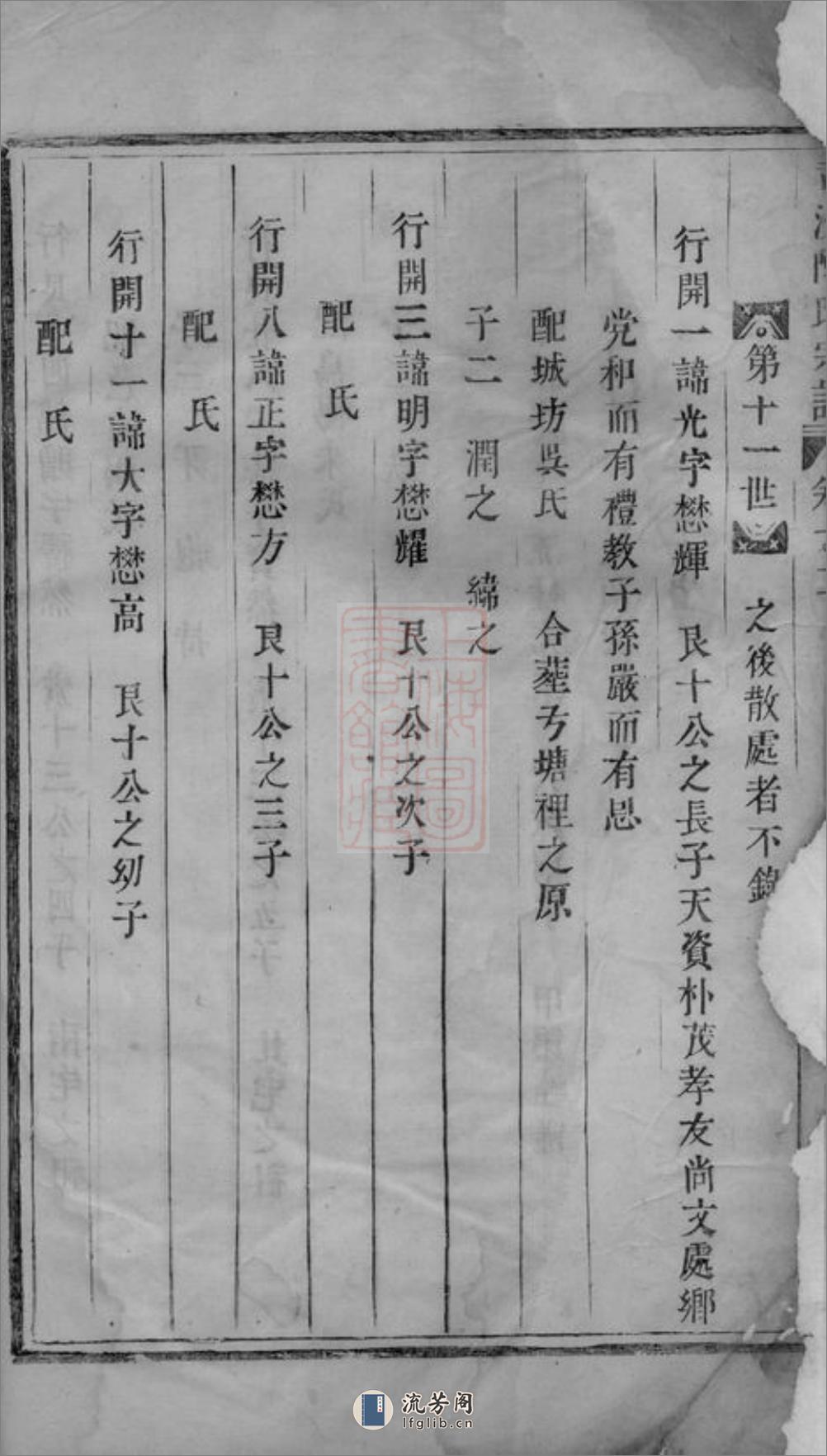 东阳黄沙陈氏宗谱 - 第15页预览图