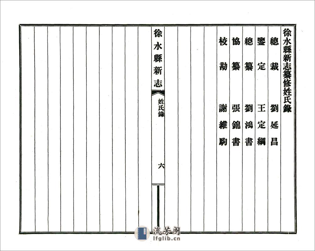 徐水县新志（民国） - 第7页预览图