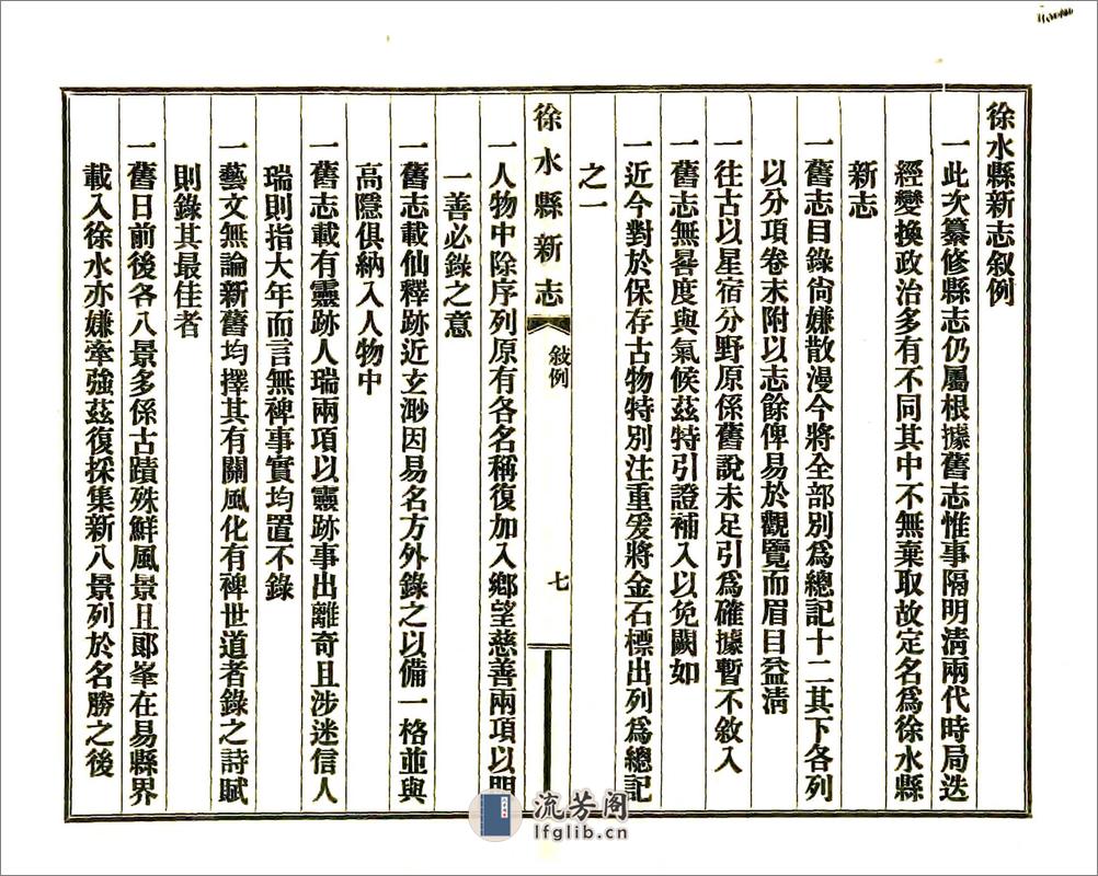 徐水县新志（民国） - 第8页预览图