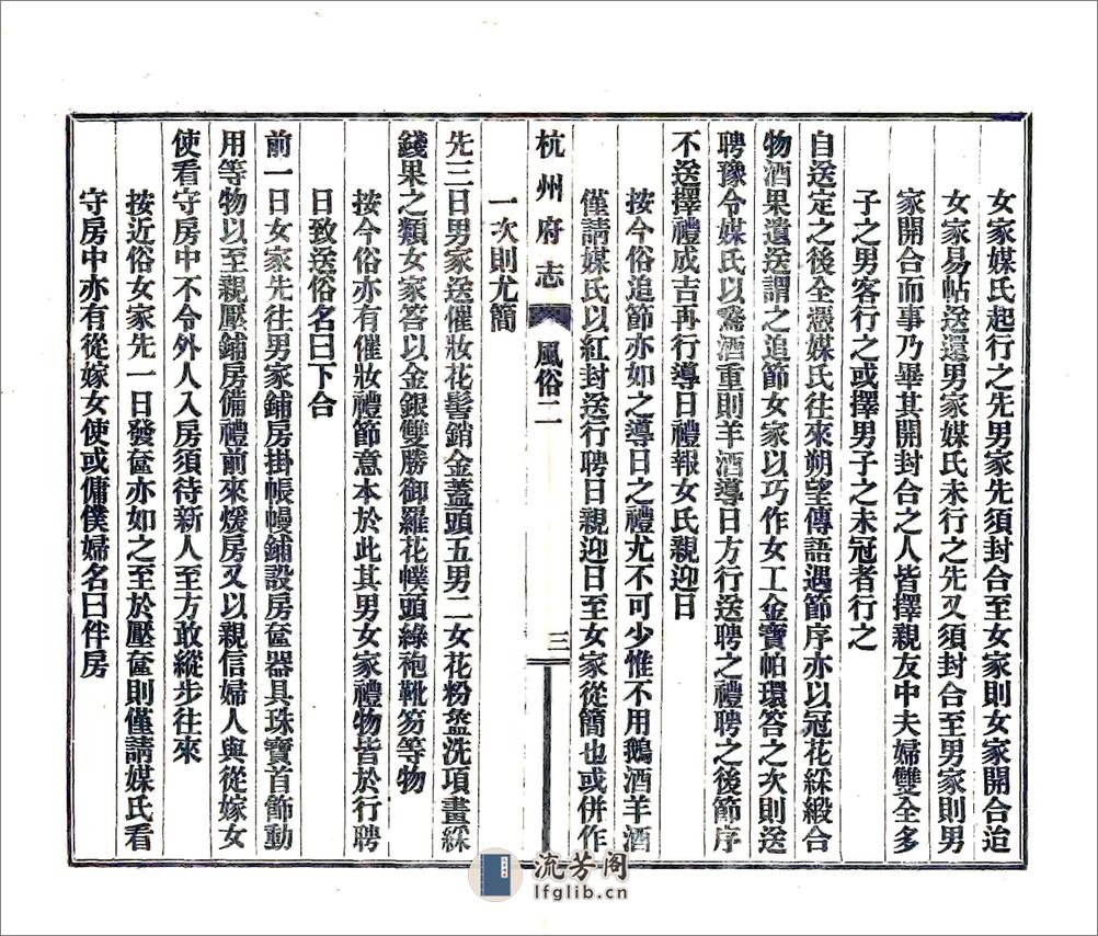 杭州府志风俗物产单行本（民国） - 第16页预览图