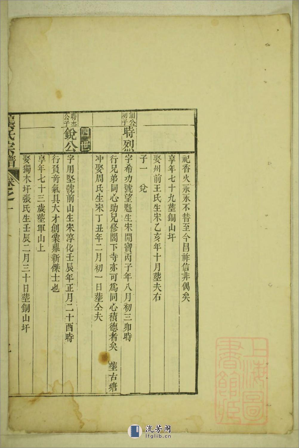 龚氏宗谱：共3卷 - 第4页预览图