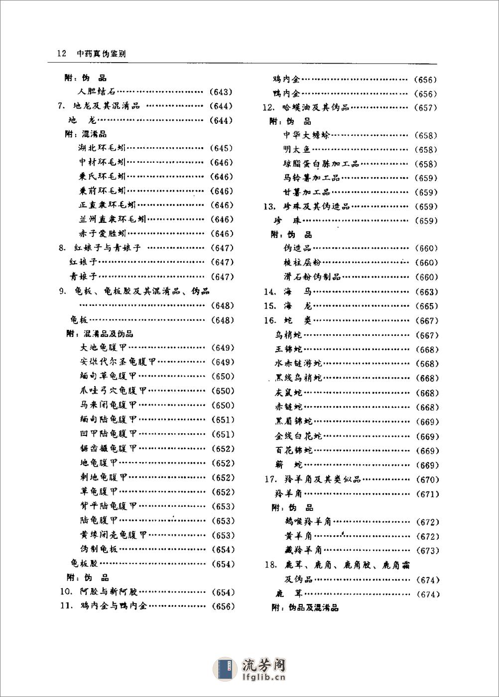 中药真伪鉴别（修订本） - 第19页预览图