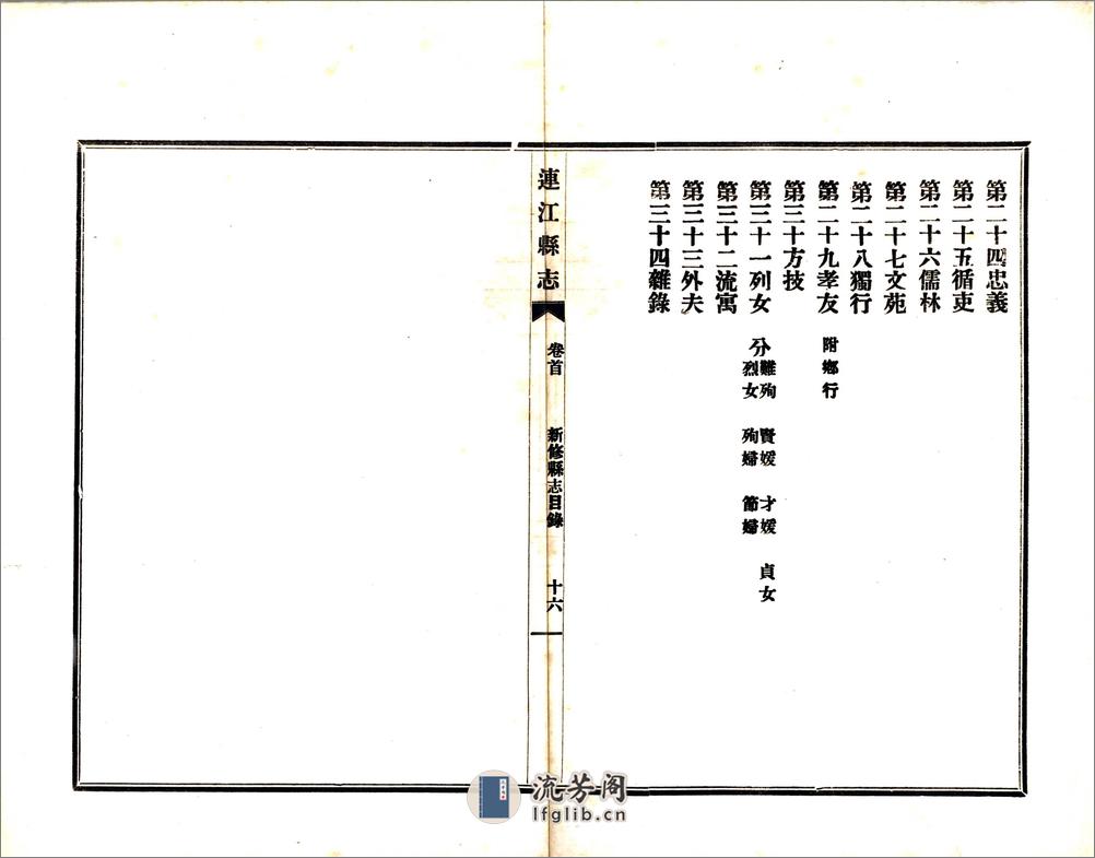 连江县志（民国） - 第18页预览图